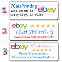 ebay return address labels