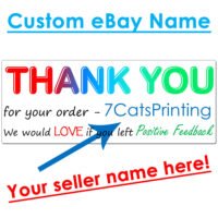 thank you stickers for ebay sellers