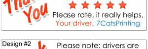 increase doordash ratings stickers