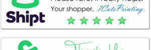 shipt driver thank you stickers