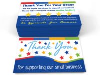 thank you for supporting small business