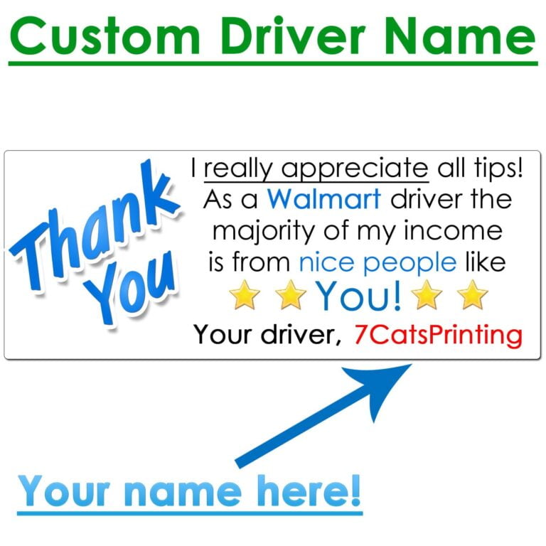 walmart delivery thank you